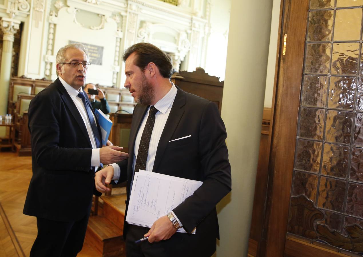 Pleno en el Ayuntamiento de Valladolid