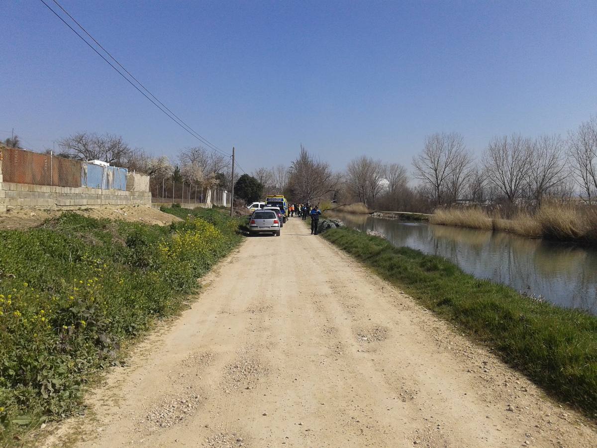 Hallan el cadáver de un varón en el Canal de Castilla