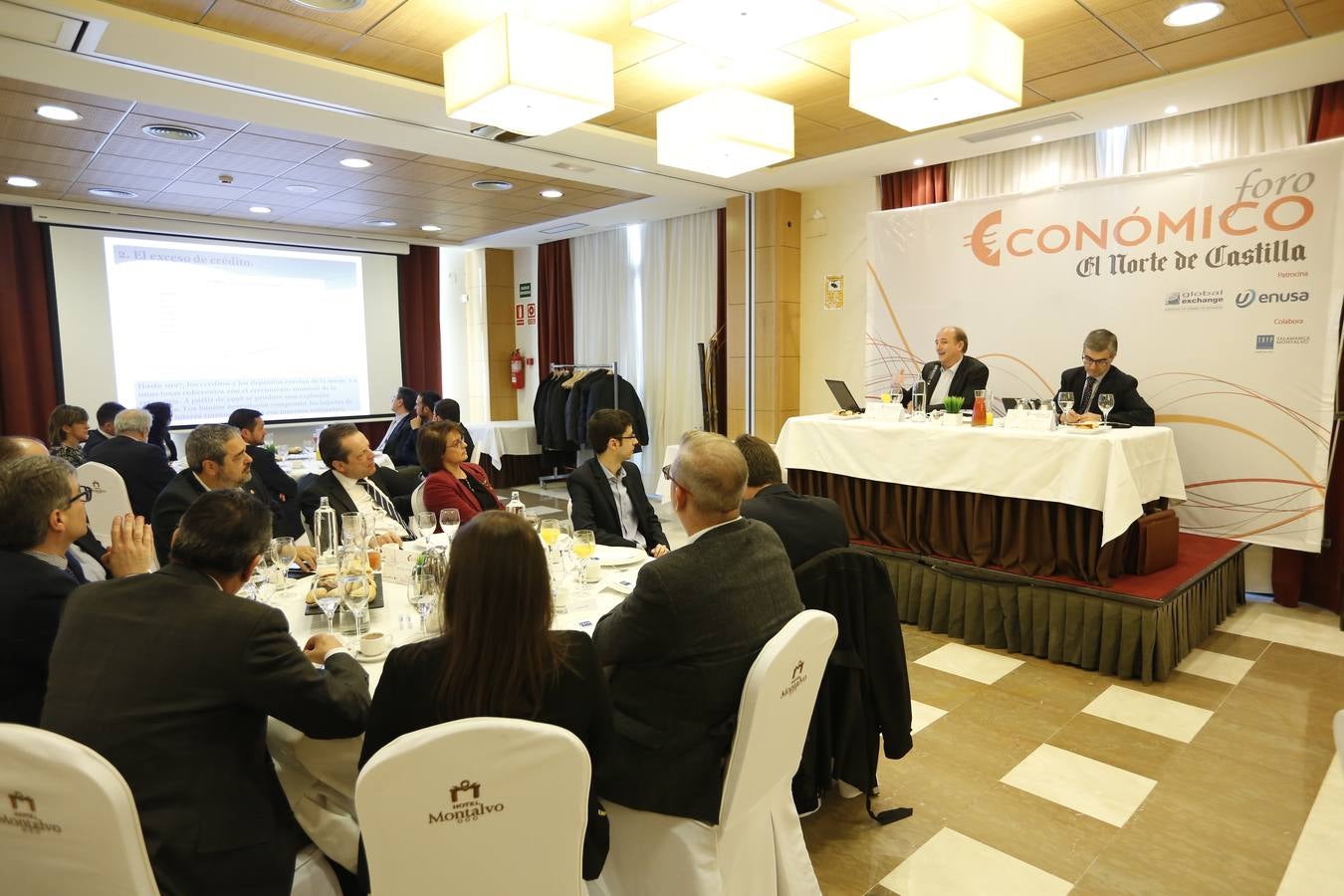 El exministro Miguel Sebastián, en el Foro Económico de El Norte de Castilla en Salamanca