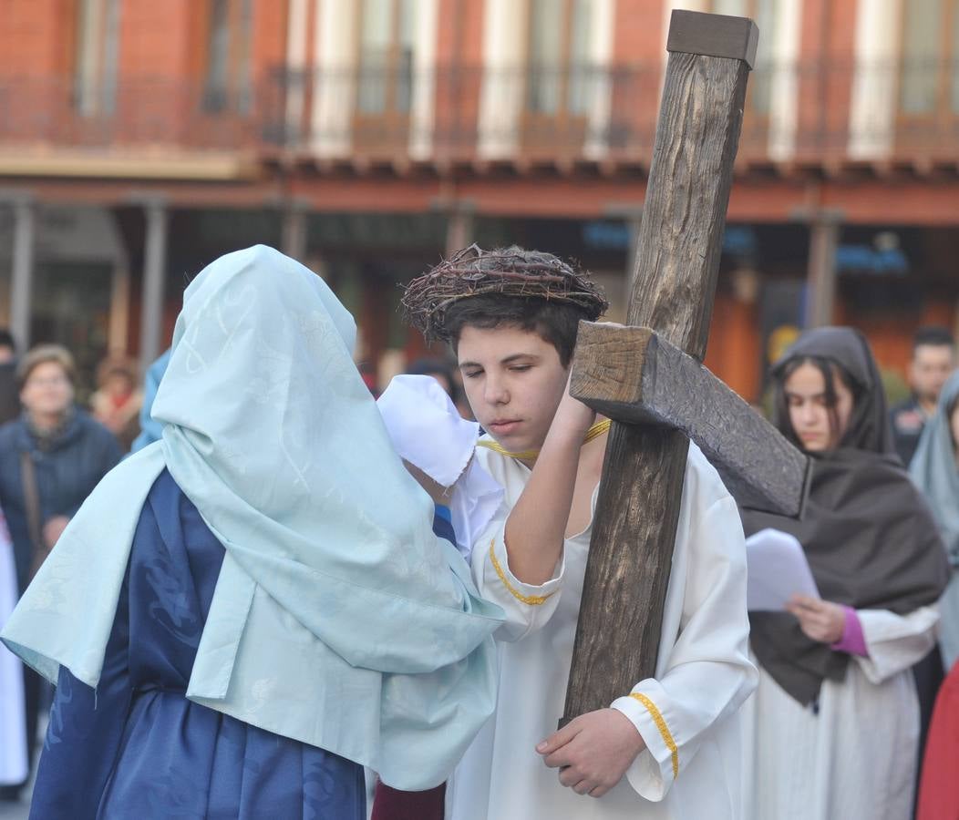Vía Crucis infantil en Medina del Campo