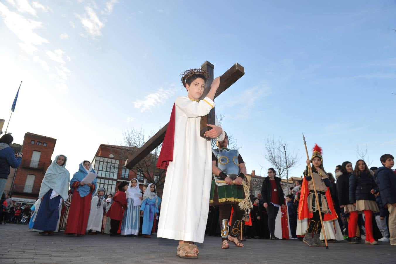 Vía Crucis infantil en Medina del Campo