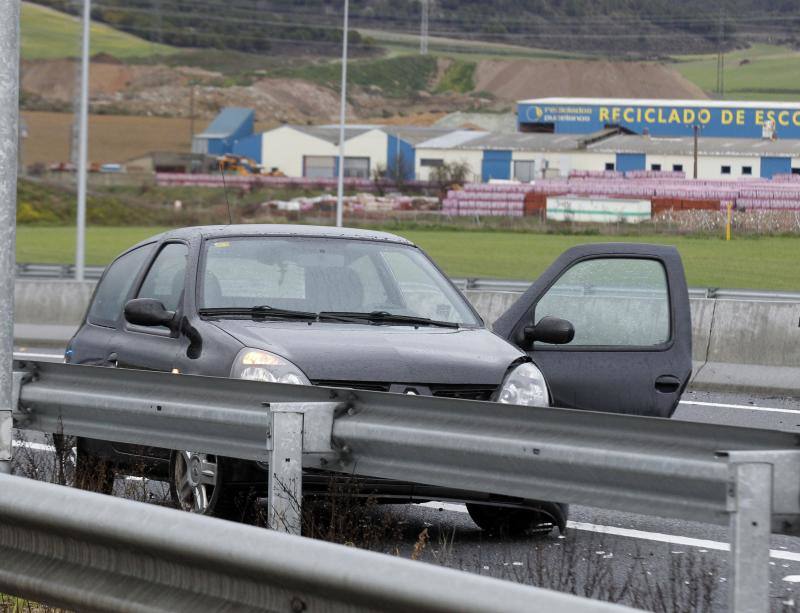 Accidente múltiple en la VA-30