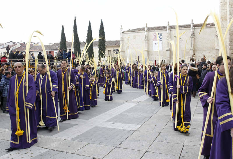 Procesión de las Palmas en Palencia (1/2)