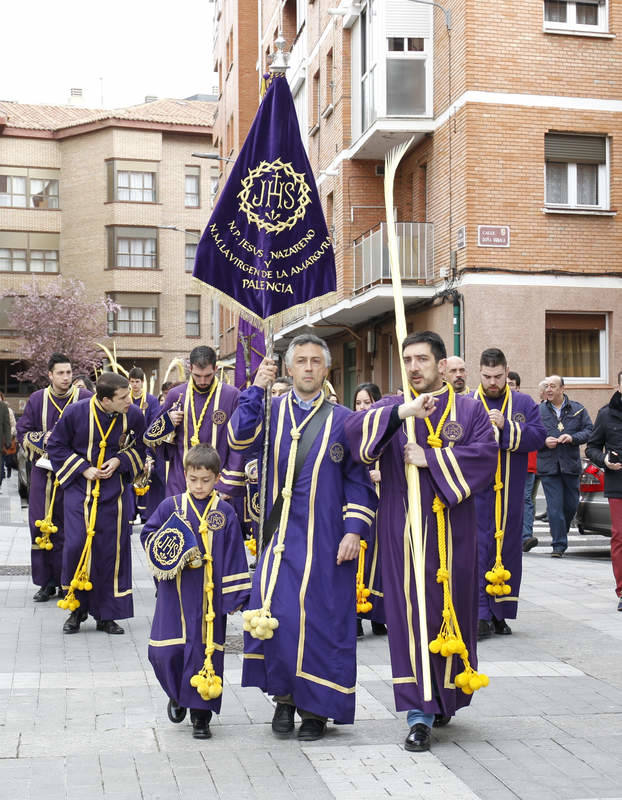 Procesión de las Palmas en Palencia (1/2)