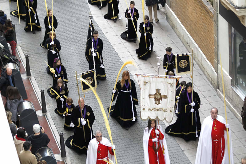 Procesión de las Palmas en Palencia (1/2)