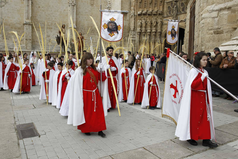 Procesión de las Palmas en Palencia (1/2)