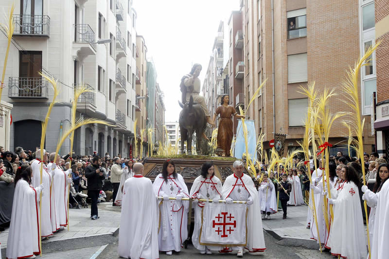 Procesión de las Palmas en Palencia (1/2)