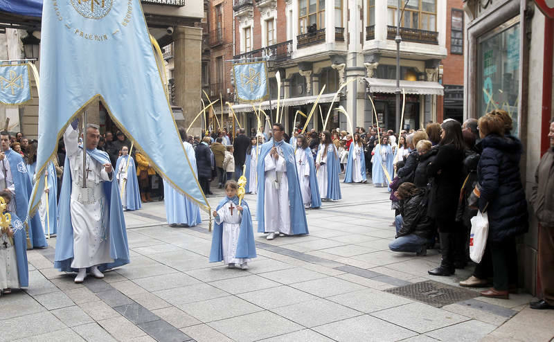 Procesión de las Palmas en Palencia (1/2)