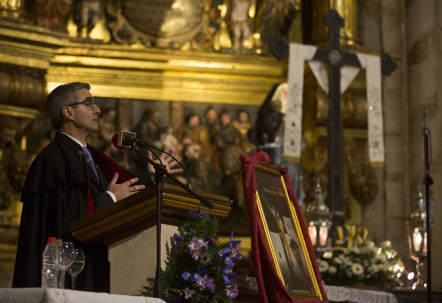 El subdirector de El Norte de Castilla pregona la Semana Santa de Medina de Rioseco (1/2)