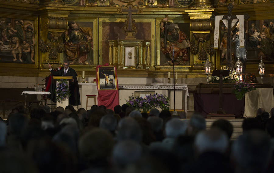 El subdirector de El Norte de Castilla pregona la Semana Santa de Medina de Rioseco (1/2)
