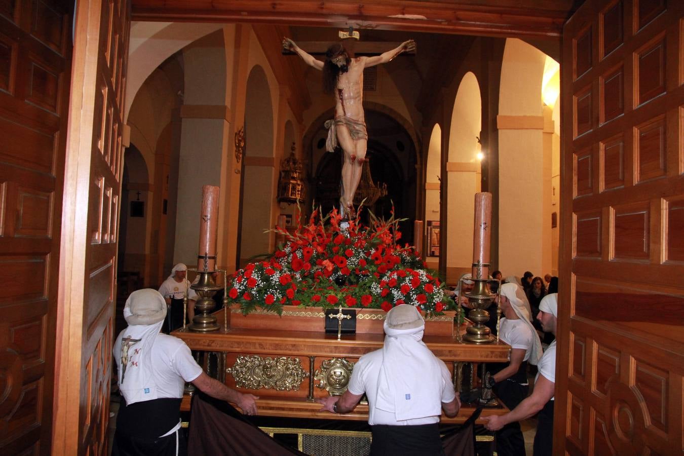 Procesión y Oración de los Cinco Misterios en Segovia (1/2)