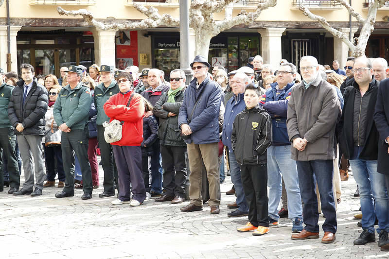 Minuto de silencio en Palencia por los atentados de Bruselas