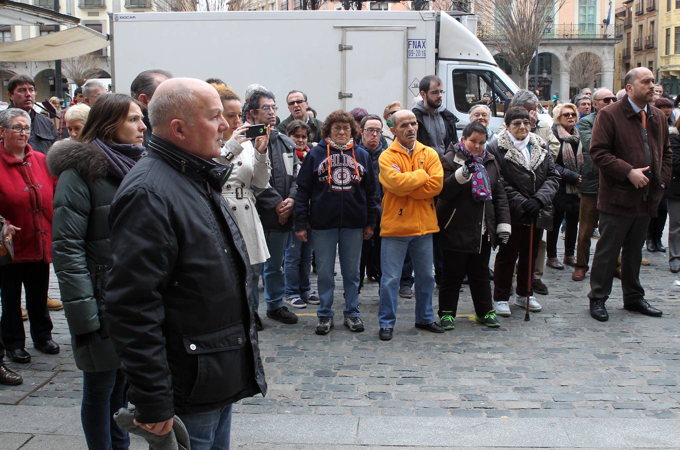 Minuto de silencio en Segovia por los atentados de Bruselas