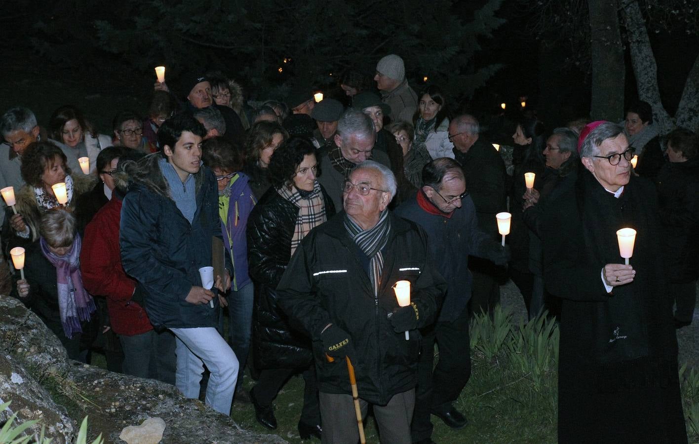Santo Vía Crucis y procesión del Santo Cristo de la Paciencia en Segovia