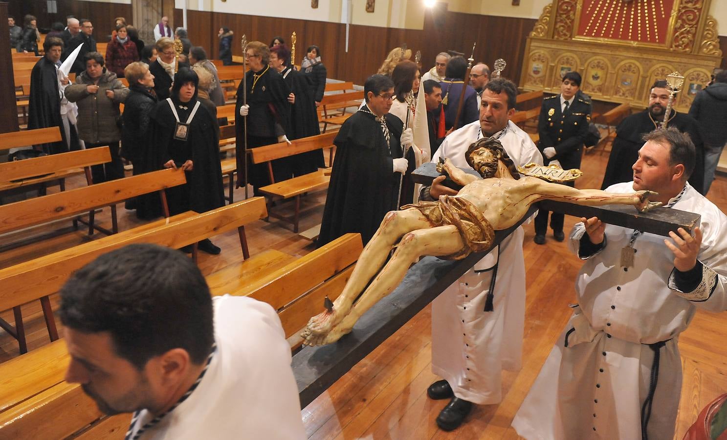 Procesión del Calvario en Medina del Campo (Valladolid)