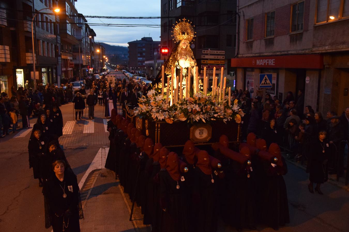 Procesión del Jueves Santo en Guardo (Palencia)