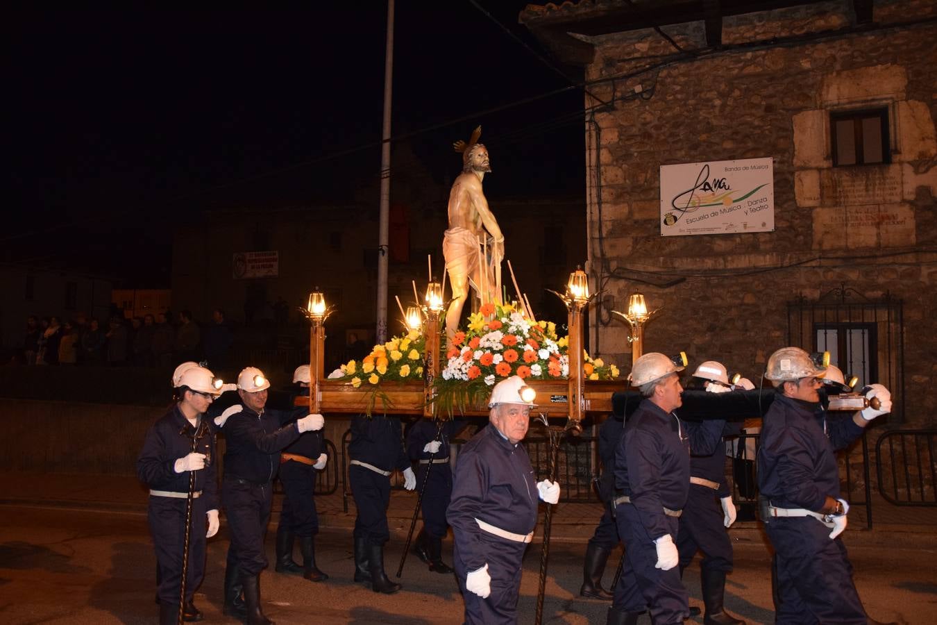 Procesión del Jueves Santo en Guardo (Palencia)