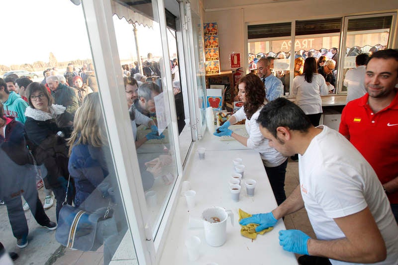 Tradicional degustación de chocolate que la Trapa ofrece en Jueves Santo