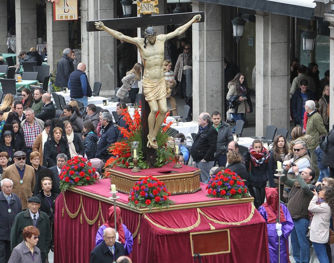 Vía Crucis y procesión de San Marcos en Segovia