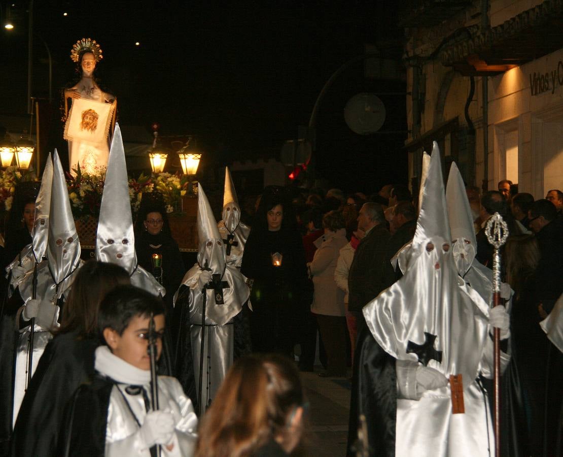 Procesión del Viernes Santo en Cuéllar (Segvia)