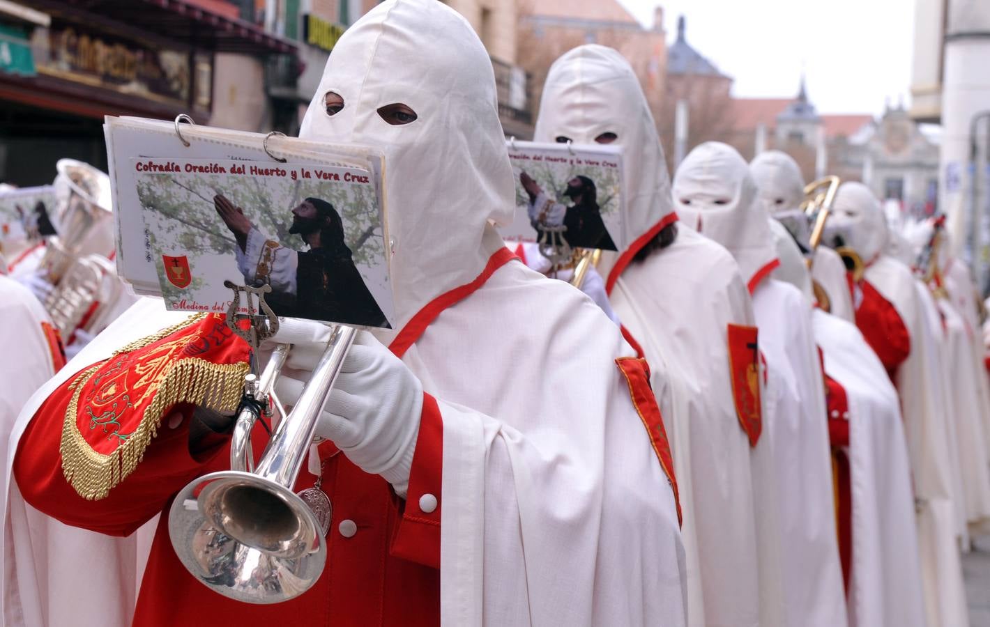 Procesión del Encuentro en Medina del Campo (Valladolid)