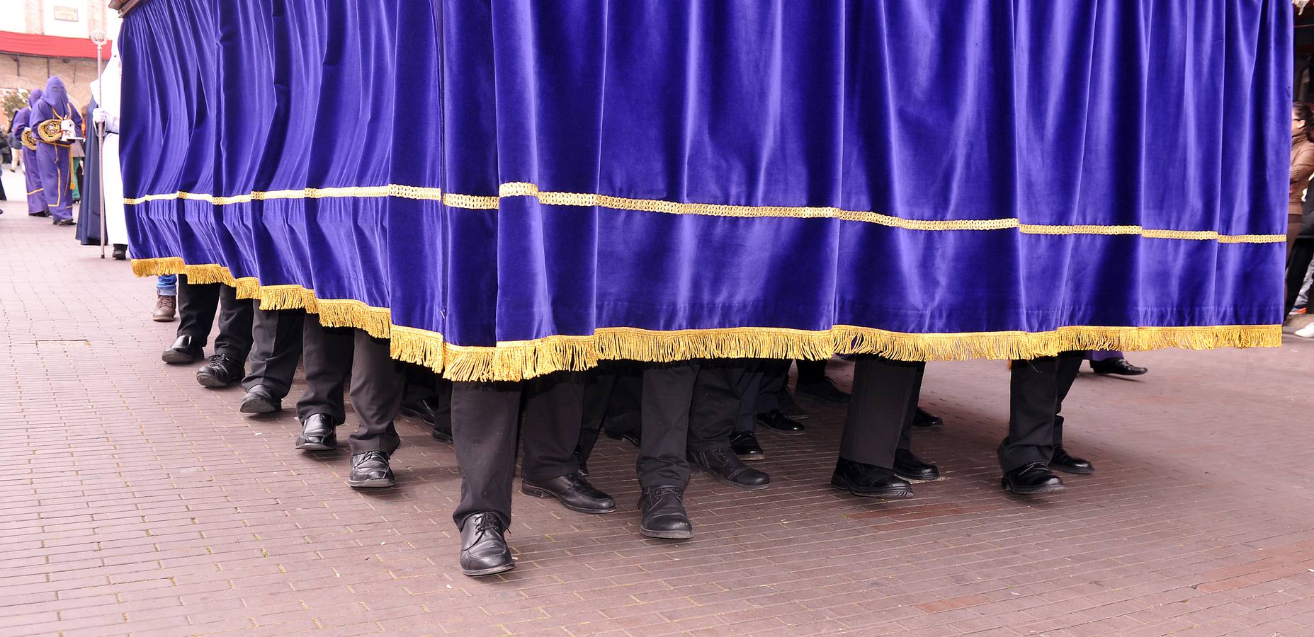 Procesión del Encuentro en Medina del Campo (Valladolid)