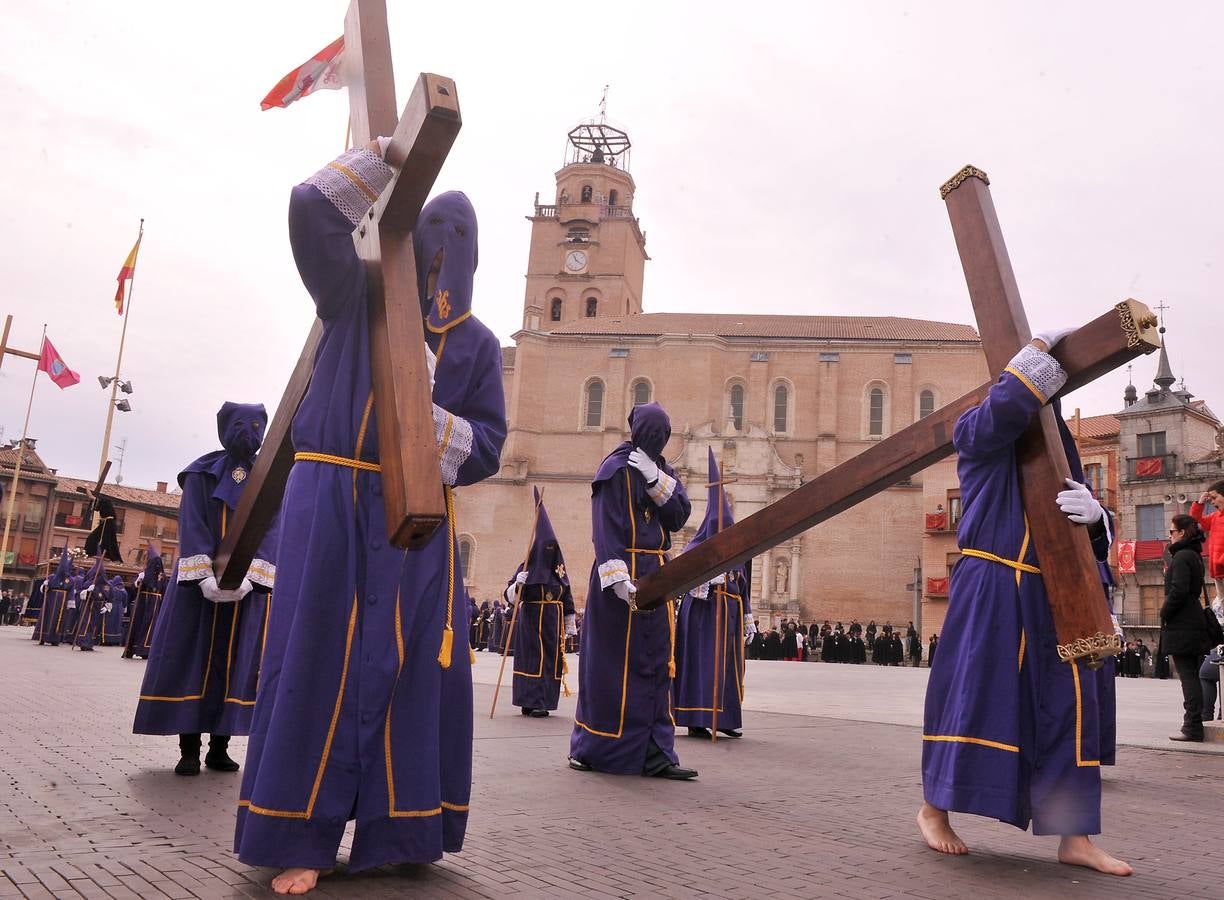 Procesión del Encuentro en Medina del Campo (Valladolid)