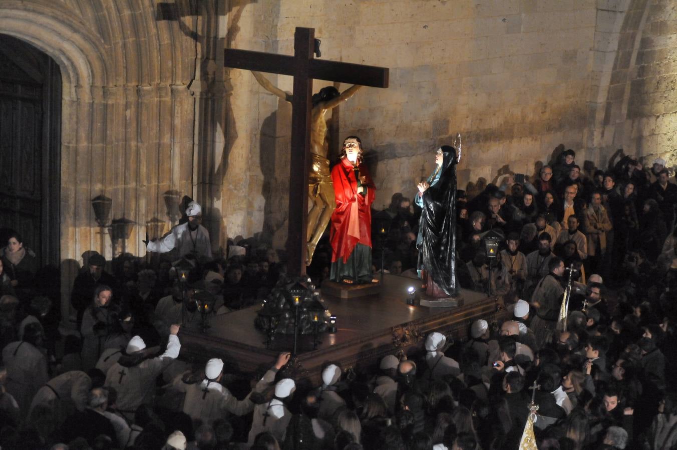 Procesión del Dolor y La Soledad en Medina de Rioseco (Valladolid)