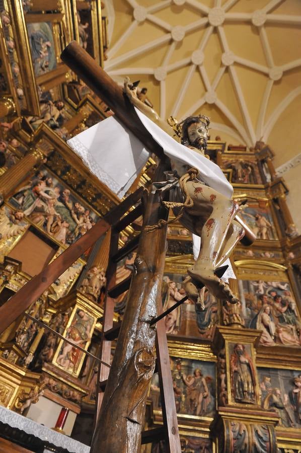 Ceremonia del Descedimiento en  Villavicencio de los Caballeros (Valladolid)