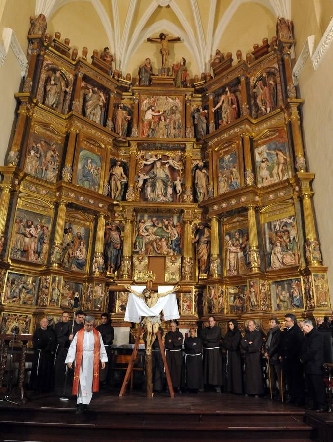 Ceremonia del Descedimiento en  Villavicencio de los Caballeros (Valladolid)