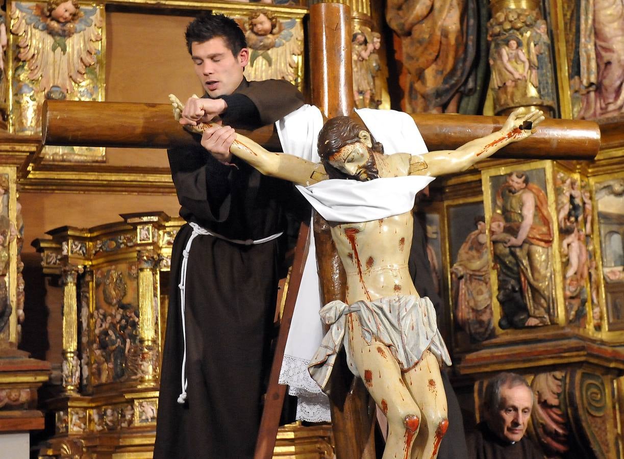 Ceremonia del Descedimiento en  Villavicencio de los Caballeros (Valladolid)