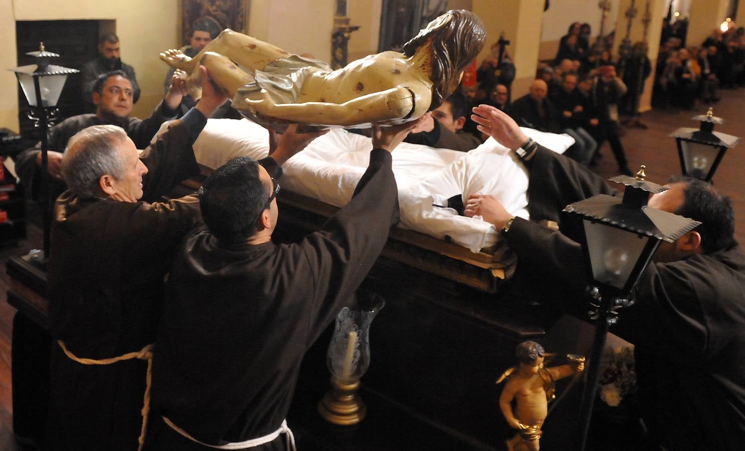 Ceremonia del Descedimiento en  Villavicencio de los Caballeros (Valladolid)