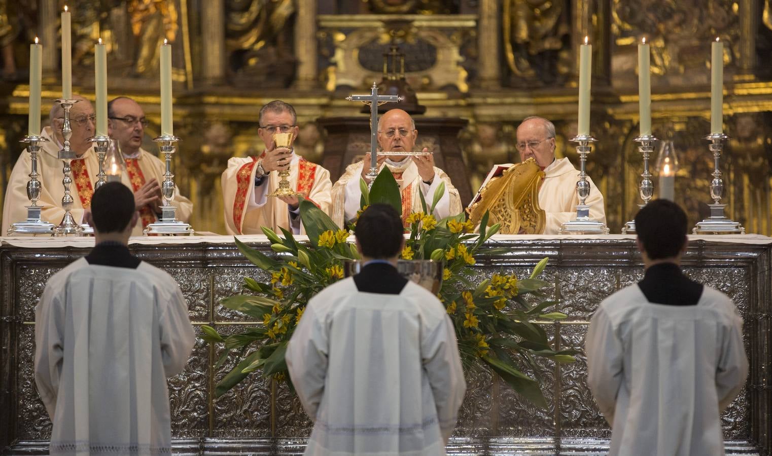 Encuentro de Jesús Resucitado con la Virgen de la Alegría en Valladolid