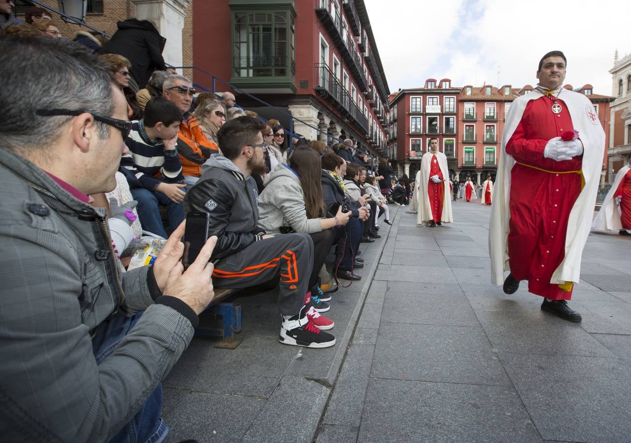 Encuentro de Jesús Resucitado con la Virgen de la Alegría en Valladolid