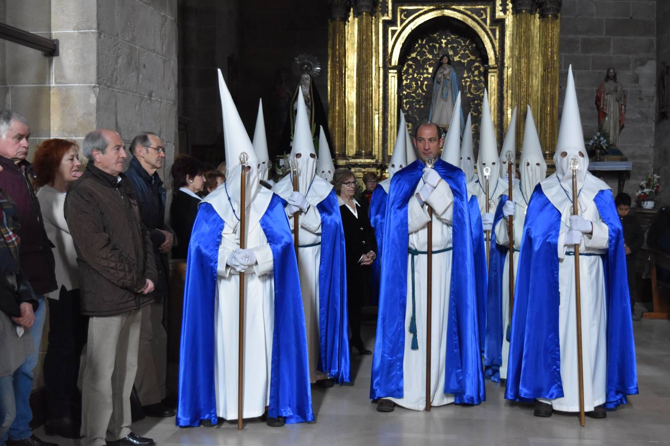 Aguilar de Campoo representa la muerte de Jesús a través de La Arbolada