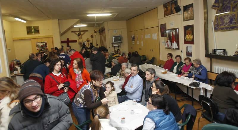Día de fiesta y colación en las cofradías palentinas