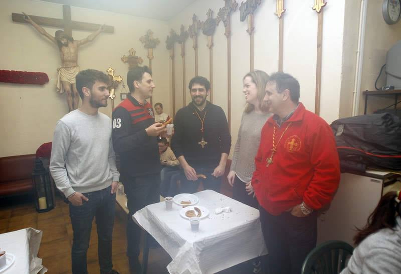 Día de fiesta y colación en las cofradías palentinas