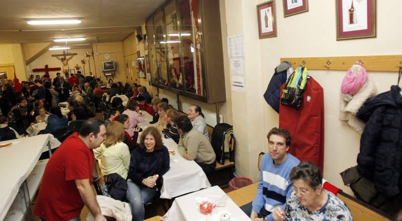 Día de fiesta y colación en las cofradías palentinas
