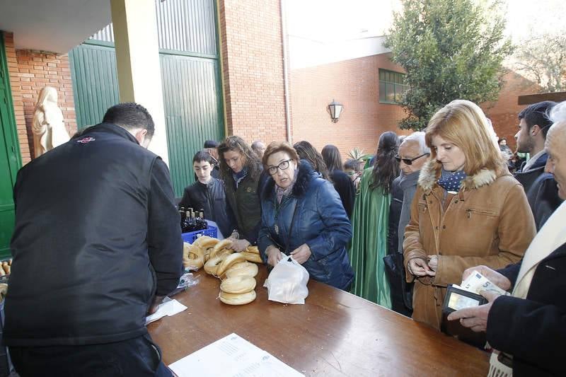 Día de fiesta y colación en las cofradías palentinas