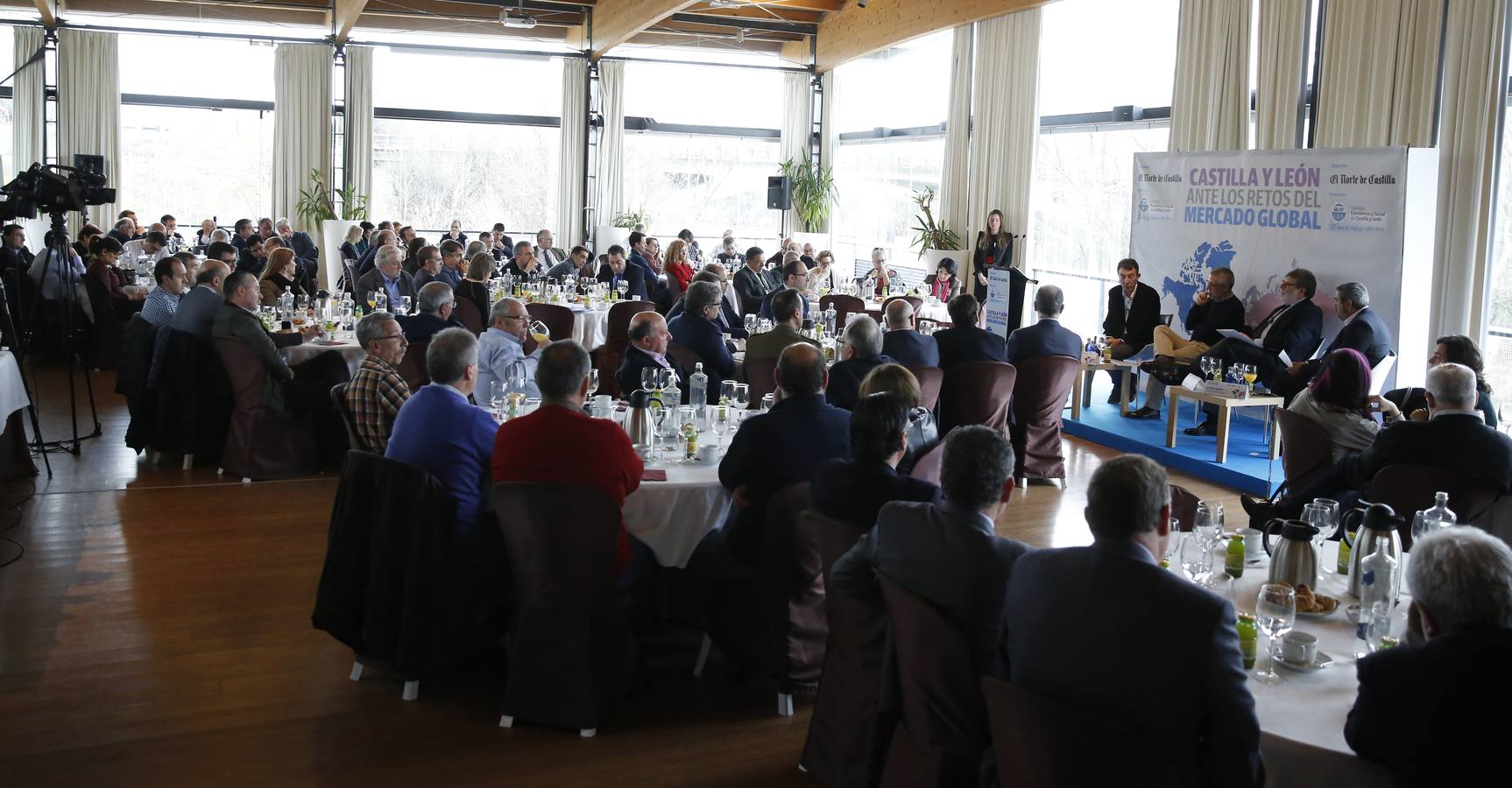 Jornada &#039;Castilla y León ante los retos del mercado global&#039; organizada por El Norte de Castilla y el CES