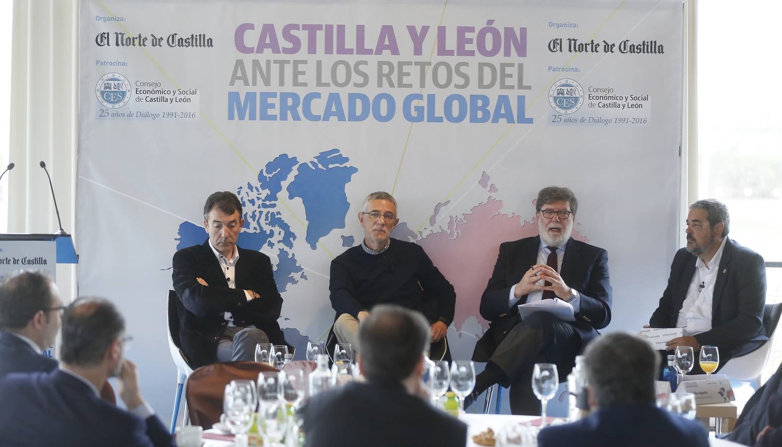 Jornada &#039;Castilla y León ante los retos del mercado global&#039; organizada por El Norte de Castilla y el CES