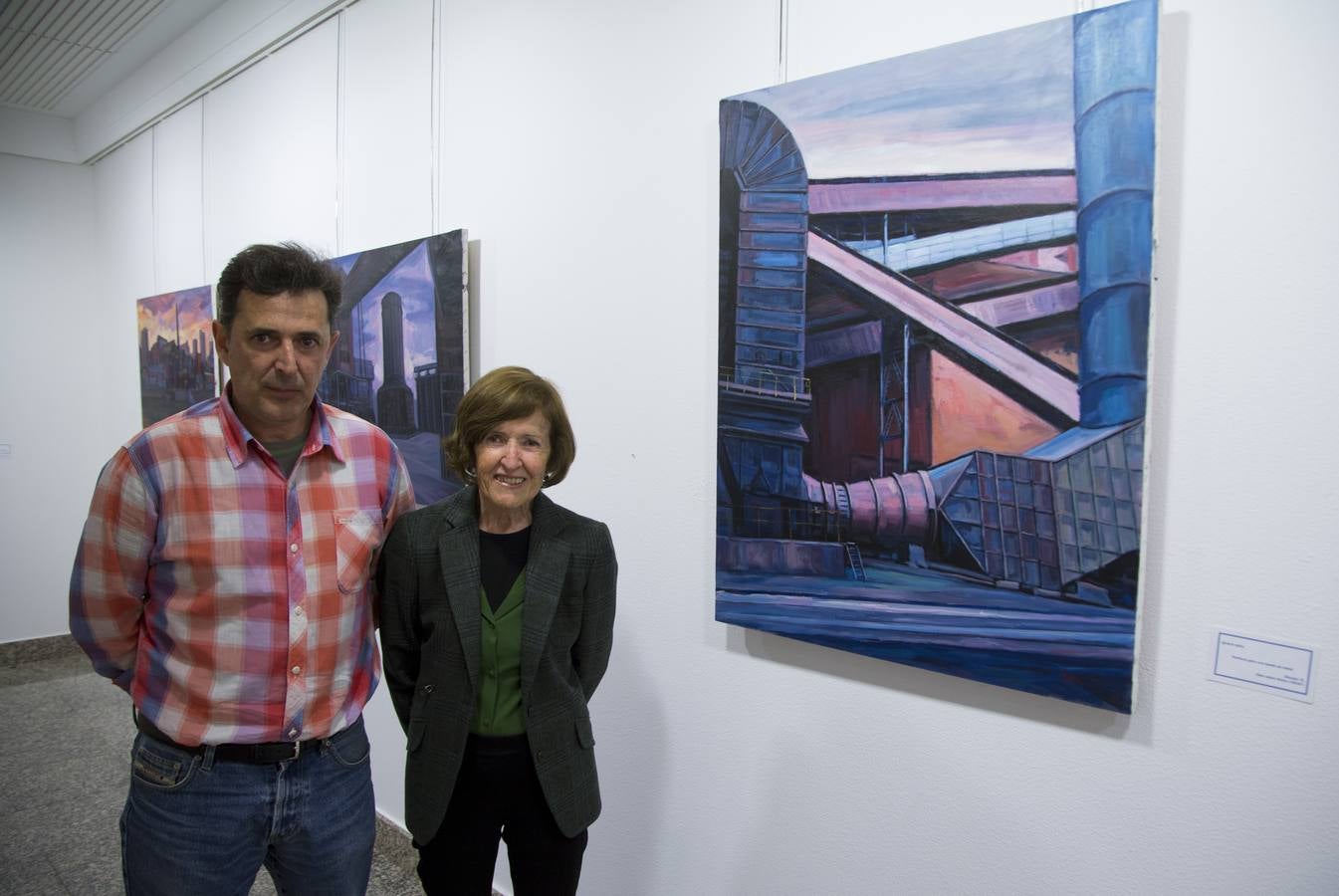 Exposición de Ignacio Ipiña en la sala del BBVA