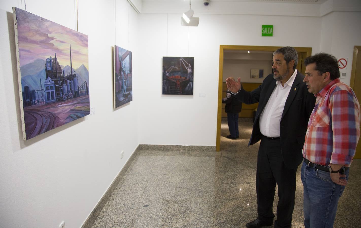 Exposición de Ignacio Ipiña en la sala del BBVA