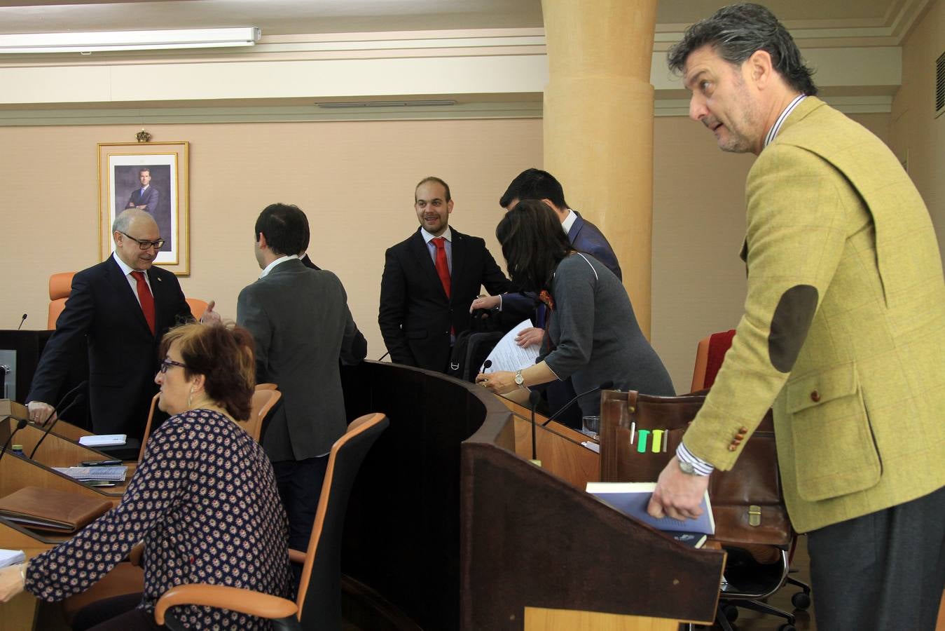 Pleno en la Diputación de Segovia