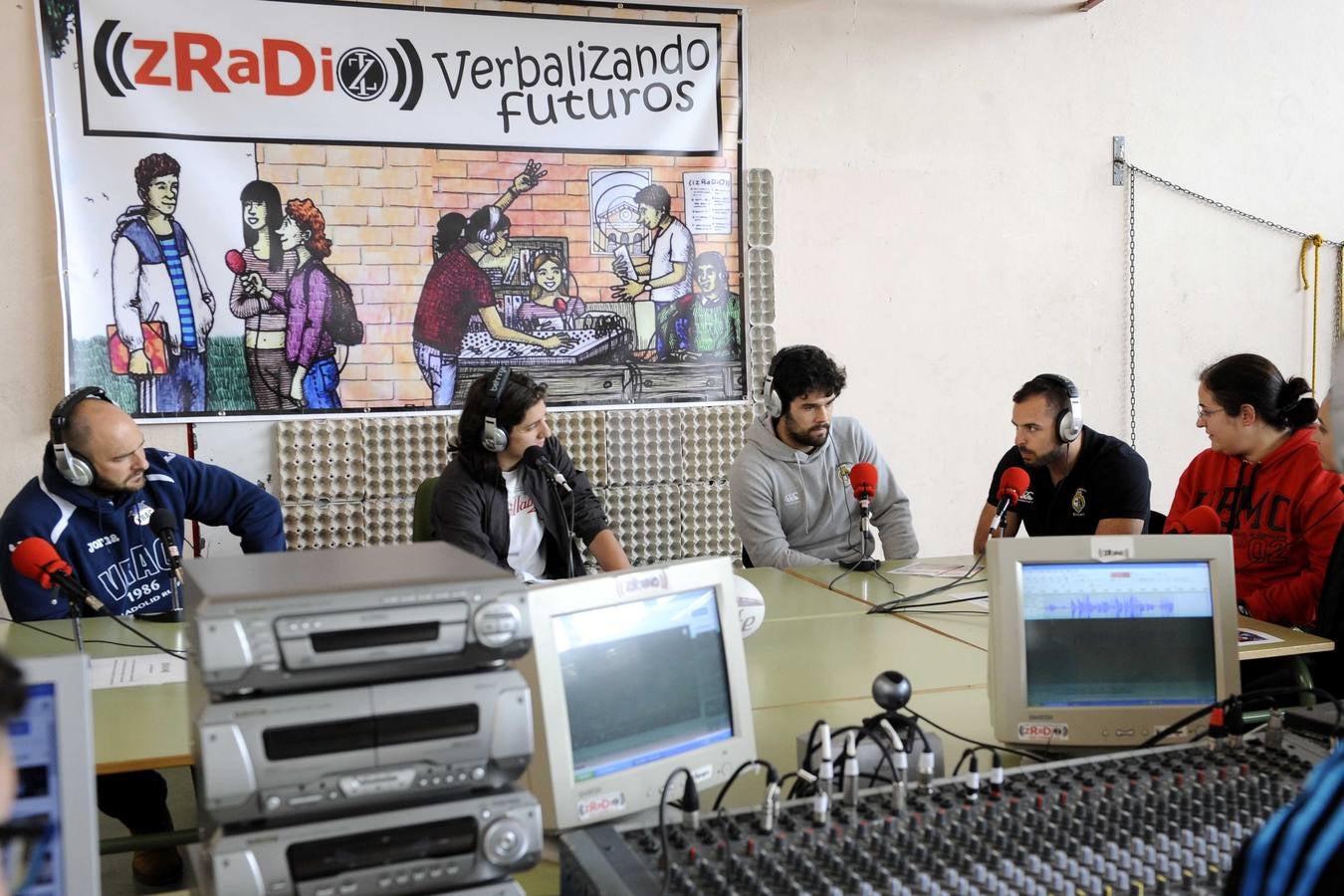 El rugby, en las ondas del IES Zorrilla