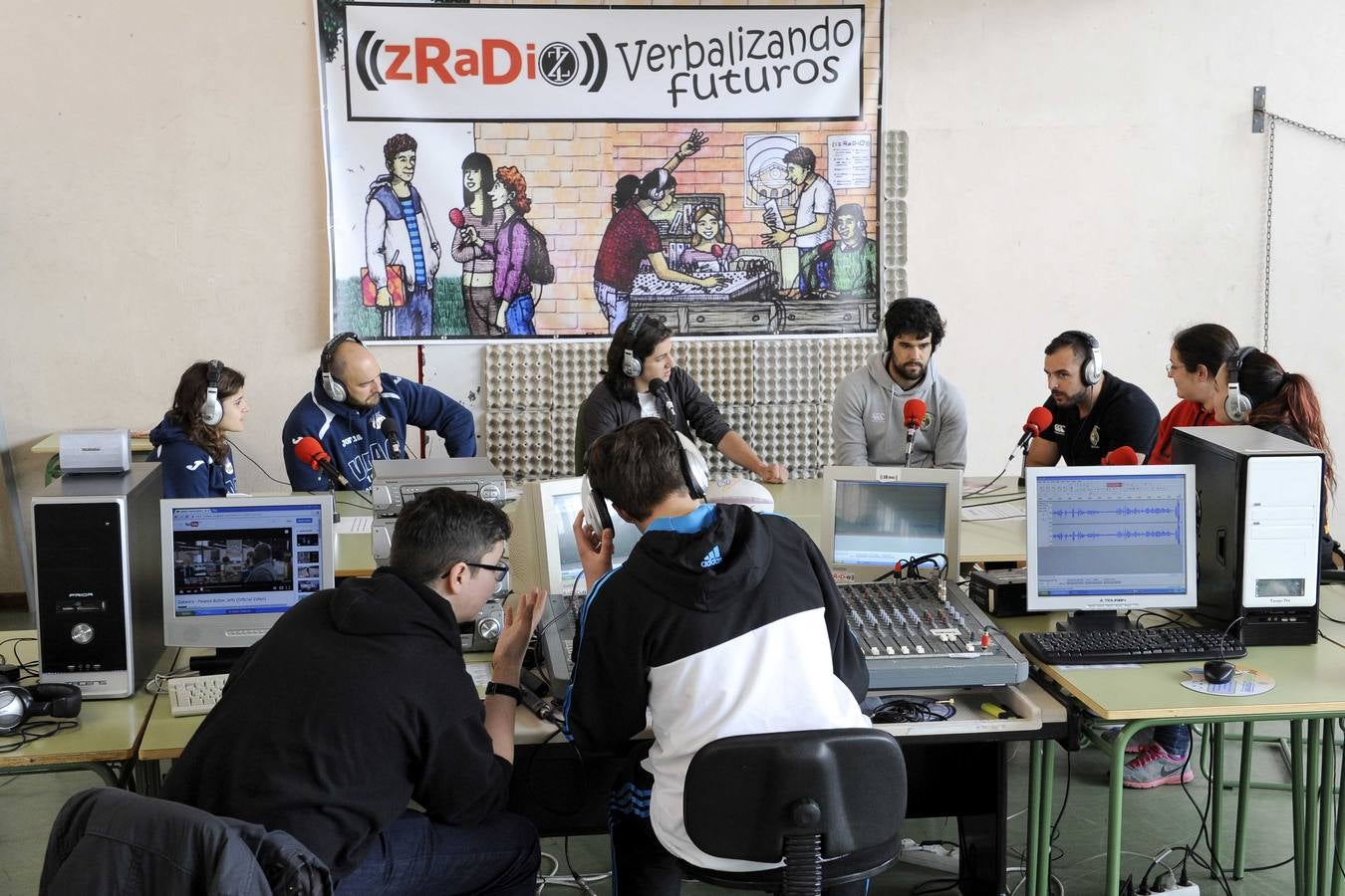 El rugby, en las ondas del IES Zorrilla