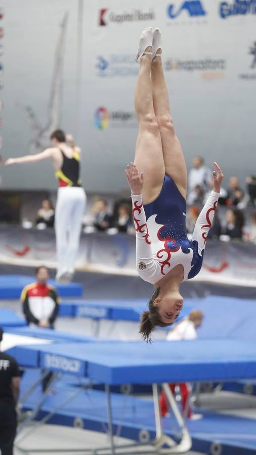 El Campeonato Europeo de Trampolín reúne en el Pisuerga a más de 700 gimnastas