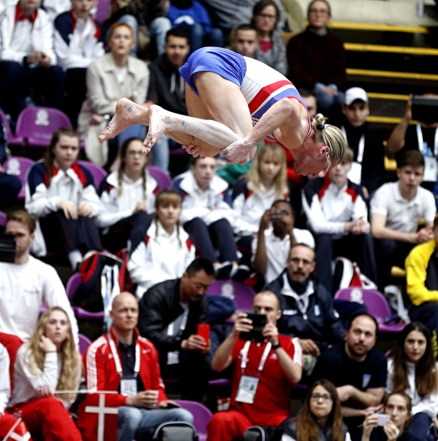 El Campeonato Europeo de Trampolín reúne en el Pisuerga a más de 700 gimnastas