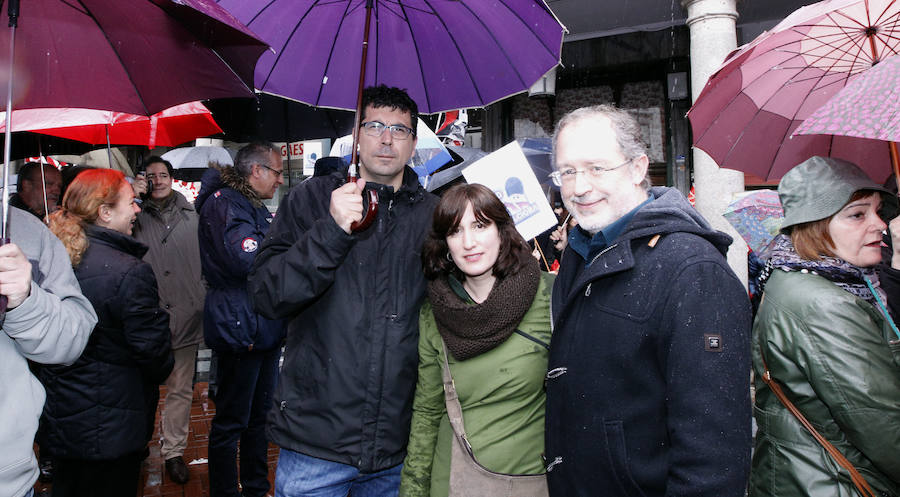 Manifestación en Valladolid contra el cierre de Lauki y Dulciora