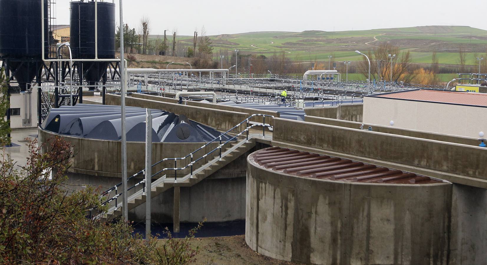 Nuevas instalaciones de la Estación Depuradora de Aguas Residuales (Edar) de Segovia